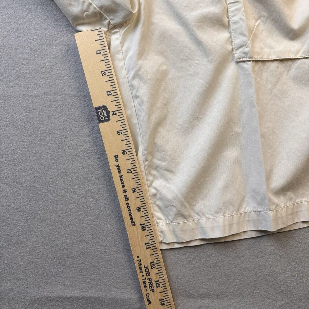 Tommy Bahama Off White shorts Safari Resort Beach Vibes RELAX 10" length Size 34 - Picture 10 of 11